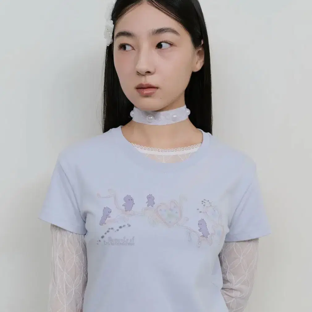 トップス TYPESERVICE Rabbit Ruched Top white 7차] Rabbit Ruched Top [White] - 타입서비스