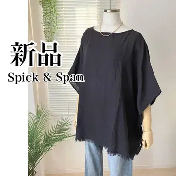[새 상품] Spick and Span 더블 거즈 판초 풀오버