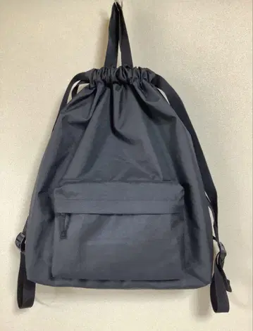 [새상품급] 무인양품 복조리 럭색 블랙 22L MUJI