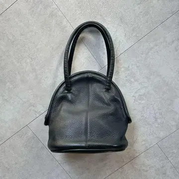 ANNE KLEIN 언클라인 가죽 숄더 핸드백 블랙