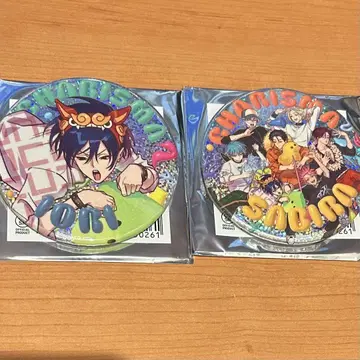 카리스마 사비라 캔뱃지 모토하시 이오리 집합 2점 세트