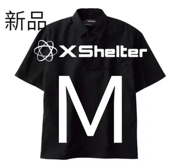 새상품 M 엑스쉘터 쿨 반팔 피케 셔츠 워크맨
