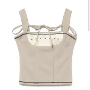 andmary Luca stitch tops beige