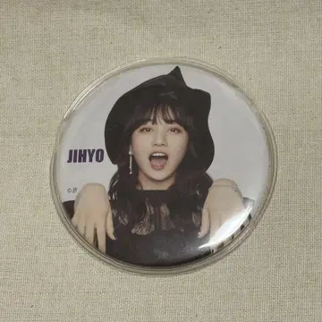 지효 캔뱃지 ONE MORE TIME