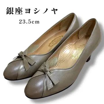 긴자 요시노야 16e 세지엠 리본 펌프스 23 1/2 일본제