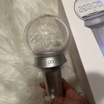 aespa 공식 응원봉 배터리 단말기 없음
