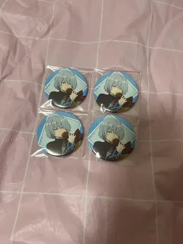 도망 잘 치는 도련님 후부키 캔뱃지 4점