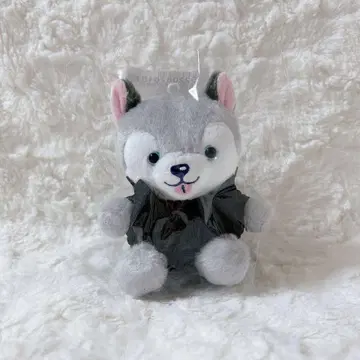 노킹온 록드도어 앉은 봉제인형 도우리견 노키도아 마츠무라 호쿠토