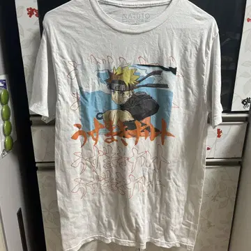 NARUTO 나루토 T셔츠 화이트 나루토 질풍전