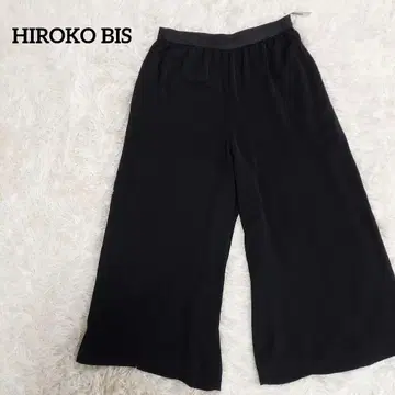 HIROKO BIS 히로코비스 가우초 팬츠 블랙 L 사이즈 11