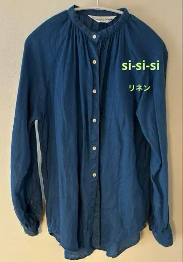Si-Si-Si 2way 린넨 블라우스