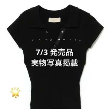 andmary Lindsay logo tops black