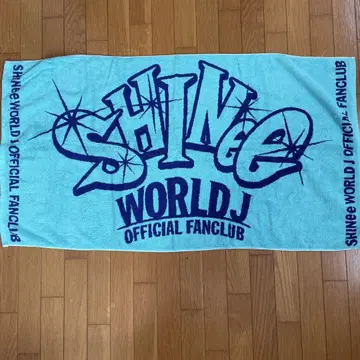 SHINee WORLDJ OFFICIAL FANCLUB 타월