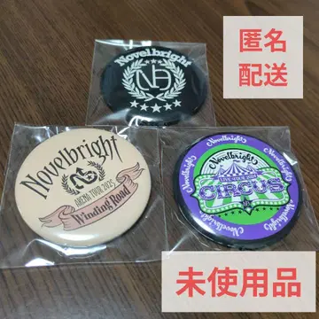 Novelbright CIRCUS WindingRoad 투어 캔뱃지 1
