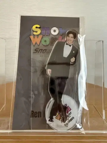 SnowMan 메구로 렌 스노와 스타디움 아크릴 스탠드