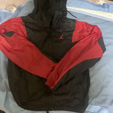 Jordan 나일론 자켓 XL 블랙/레드