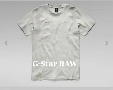 미사용품 G-Star RAW 지스타로우 반팔 티셔츠 여름 그레이