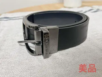 [새상품급] EMPORIO ARMANI 엠포리오 아르마니 벨트 블랙