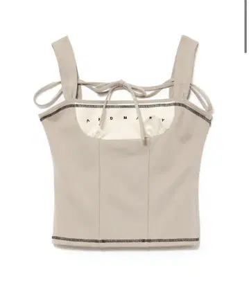 당일 발송 베이지 Luca stitch tops andmary