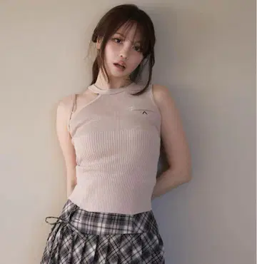내일 발송 andmary Angie ribbon tank
