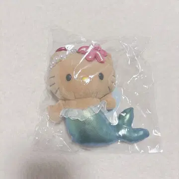 헬로키티 판타지 컬렉션 머메이드 햇볕에 탄 그린 마스코트