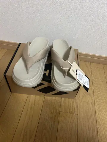 SHAKA KHAZANA THONG EX 베이지 플립플랍 통굽