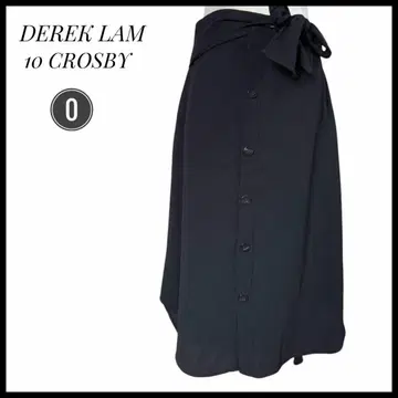DEREK LAM 10 CROSBY 블랙 스커트 사이즈 0 여름