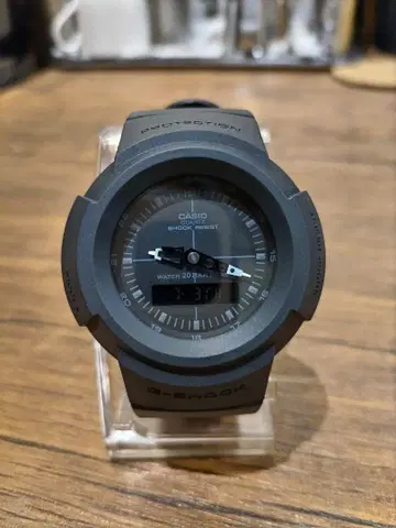 CASIO G-SHOCK aw-500 블랙 손목시계