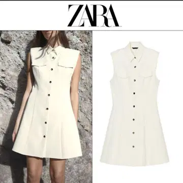 ZARA 크레이프 미니 원피스 완판템