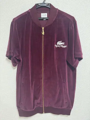라코스테 LACOSTE Ricky Regal 벨로아 자켓 S 사이즈