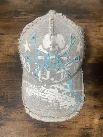 HAPPY99 l.p.f.c. trucker hats 캡 스카이블루