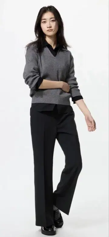 UNIQLO 스마트 플레어 팬츠 M