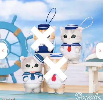 mofusand 세일러냥 마스코트 2세트