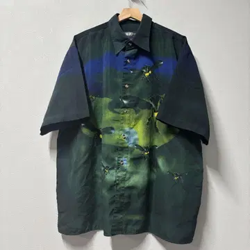 WU WEAR 반팔 셔츠 폴리 셔츠