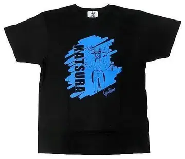 [새상품] 은혼 t셔츠 가츠라 코타로 애니메이션 t셔츠 블랙 L 사이즈