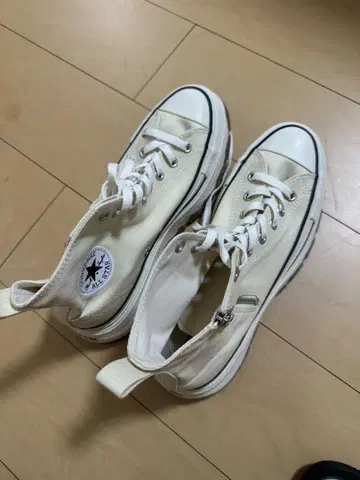Converse All Star 아이보리 지퍼