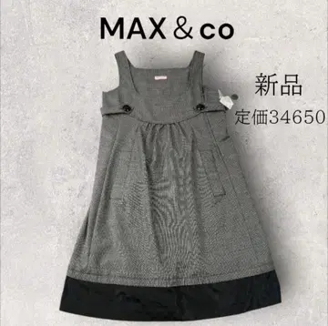 [새상품] [Max & Co] 슬리브리스 원피스 38