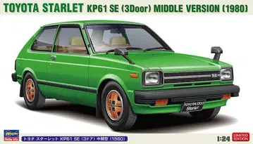 도요타 스타렛 KP61 SE (3도어) 중기형 (1980) 새상품 미조립