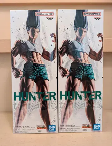 [미개봉 2개 세트] HUNTER x HUNTER 피규어 곤 피그라이프