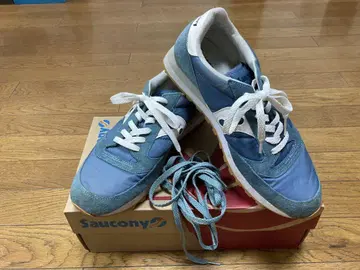 Saucony JAZZ Blue/White 27.0cm (거의 미사용)