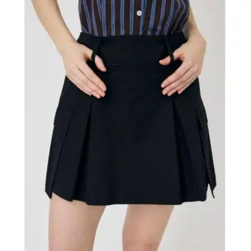 MOUSSY MILITARY PLEATS 스커트