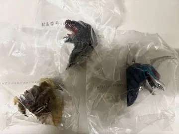 고질라 제일복권 대괴수열전G 헤드 마그넷 G상 3종 세트 가이강