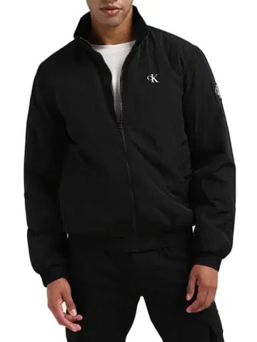 Calvin Klein 나일론 자켓 블랙