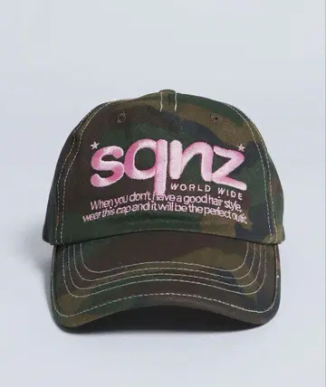 SEQUENZ 시퀀즈 카모플라쥬 캡 sqnz (에스퀀즈)