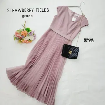 새상품*STRAWBERRY-FIELDS grace*핑크*롱 원피스