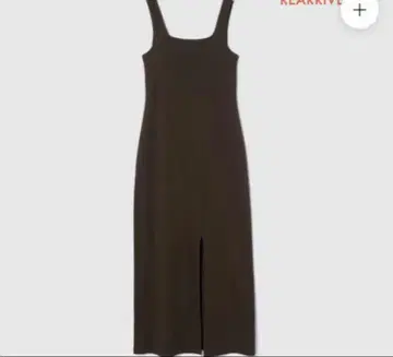 Fit 패드 RIB 스퀘어 드레스