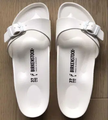 BIRKENSTOCK 화이트 37 Madrid 마드리드 EVA 내로우