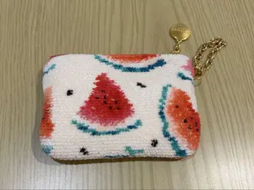 [완판템] 러브라리 바이 페일러 수박 도트 키&카드 파우치