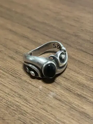 SAAD silver925 블랙스톤 반지 17호