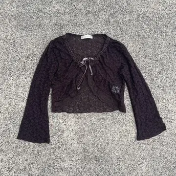 단 한 벌 Y2K 00년대 vintage 레이스 cardigan